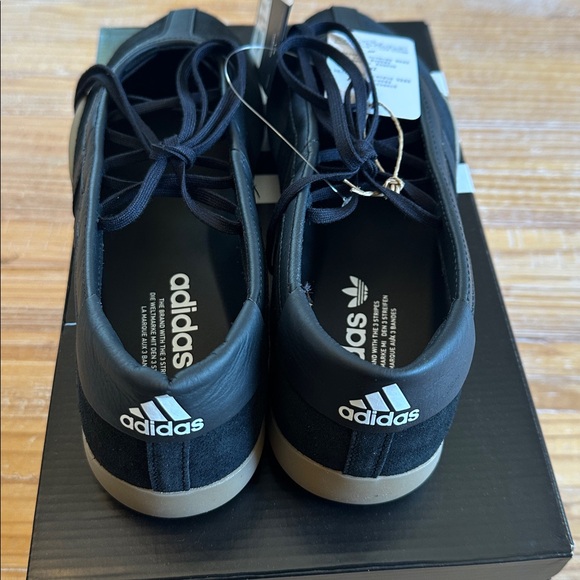 Adidas Taekwondo Women's 8.5, 9.5 Mei Ballet Black Suede Sneakers - Picture 4 of 7